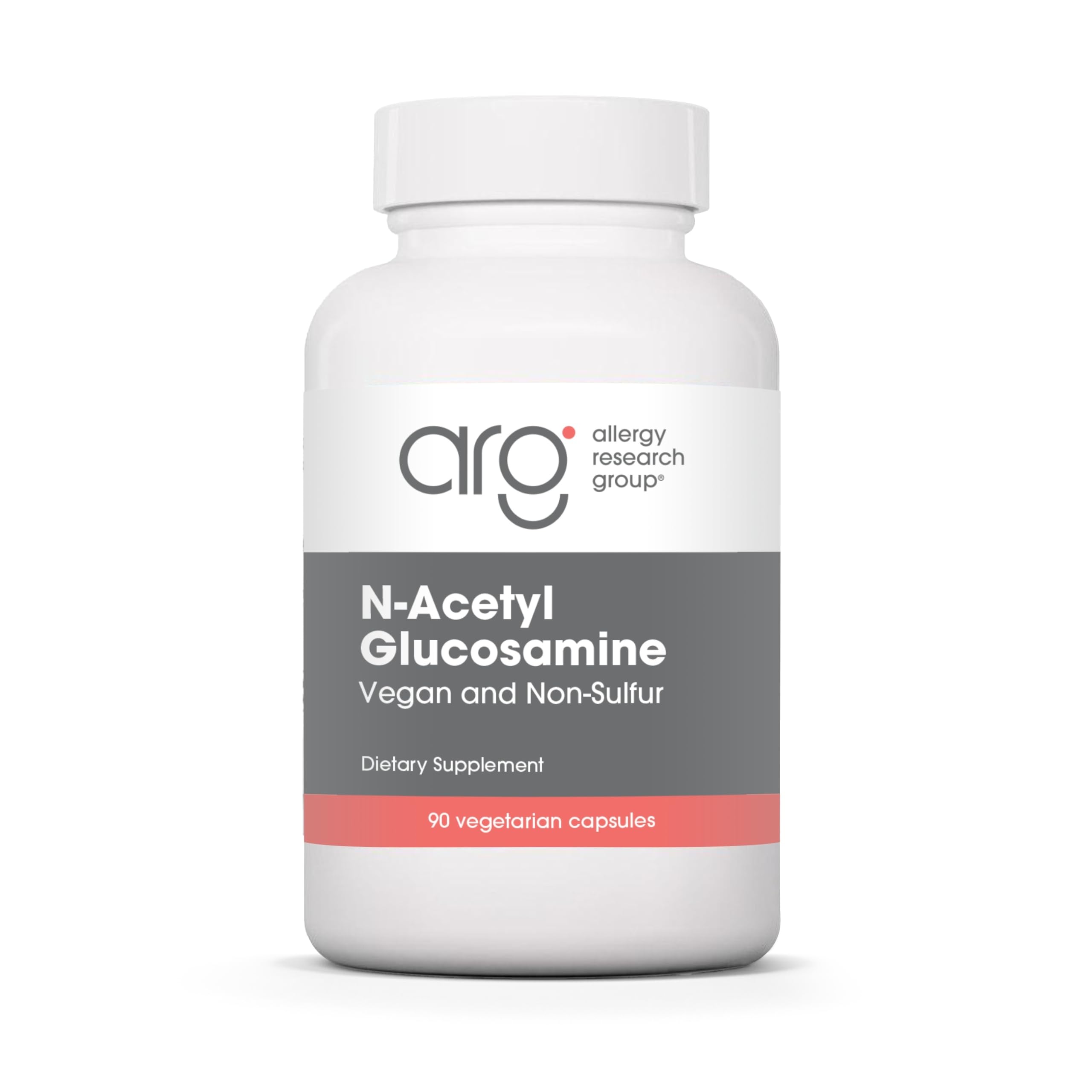 Allergy Research Group N-Acetyl D-Glucosamine 500mg bottle supports joint health