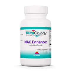 Allergy Research Group NAC Enhanced bottle highlighting immune support potential.