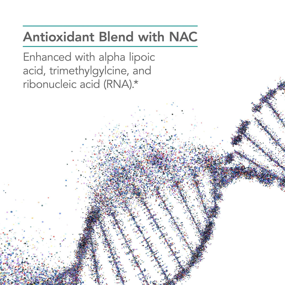 Allergy Research NAC Enhanced supplement facts emphasize consistent dosing.