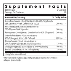 Nrf2 Renew capsules close-up highlighting compact daily-use size