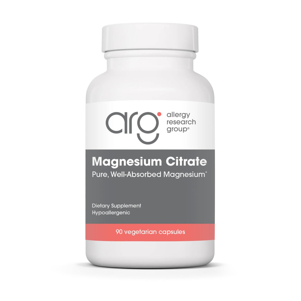 Nutricology Magnesium Citrate bottle front for daily magnesium support