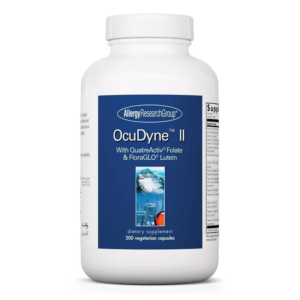 Allergy Research Group Ocudyne II bottle with capsules for eye support