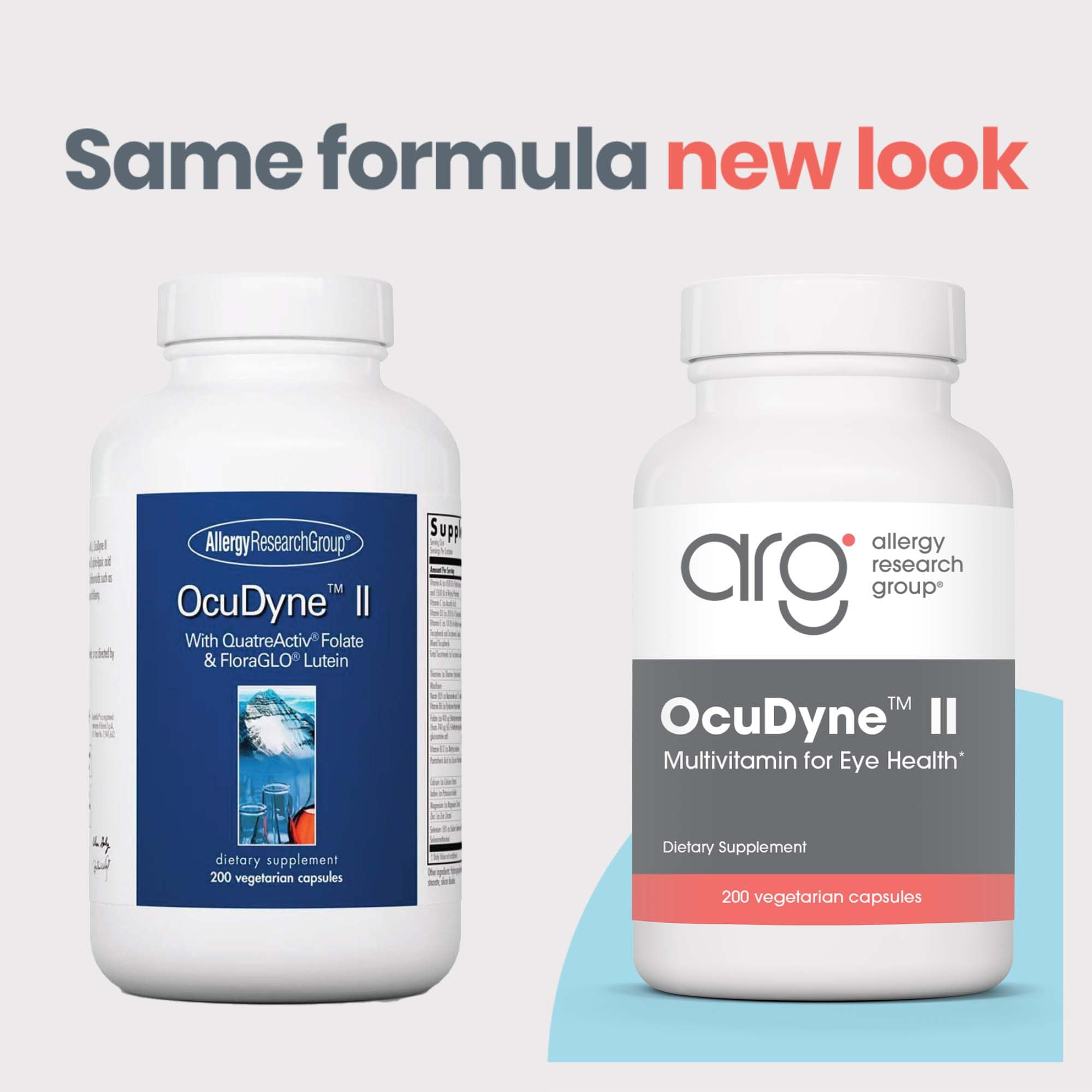 Ocudyne II capsules close‑up highlighting the eye health supplement