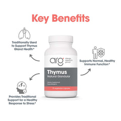 Origin note showing Australia and New Zealand thymus tissue sourcing