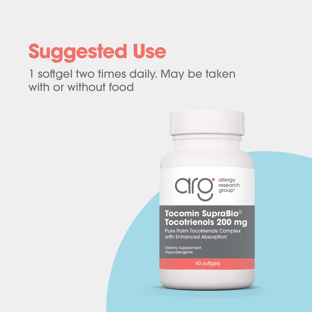 Pouring Tocomin SupraBio softgels from bottle for convenient dosage
