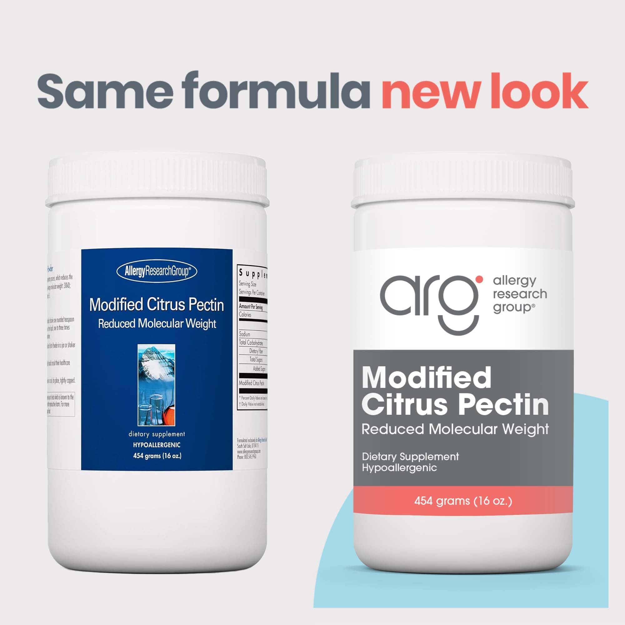 Allergy Research Group unflavored fiber powder for daily digestion