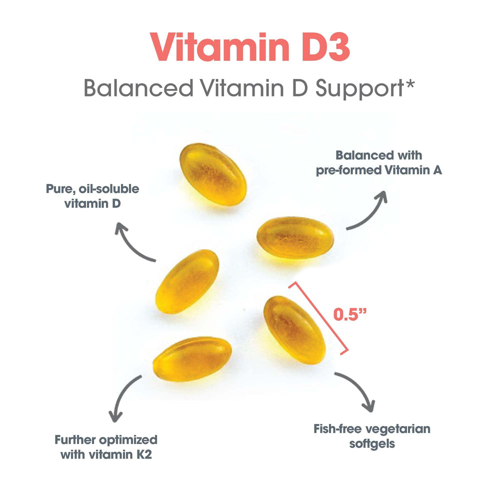 Doctor-developed Allergy Research Group Vit D3 Complete hypoallergenic formula.