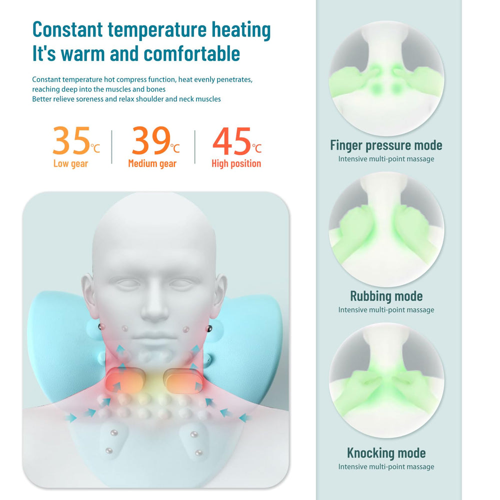 ALLILUYAA neck massager battery lasts 1–2 hours on a single charge