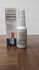 Close-up of stabilized allicin formula in Allimax Rescue Spray