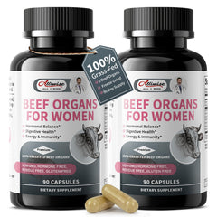 Alliwise beef liver image highlighting iron-rich support for energy and vitality