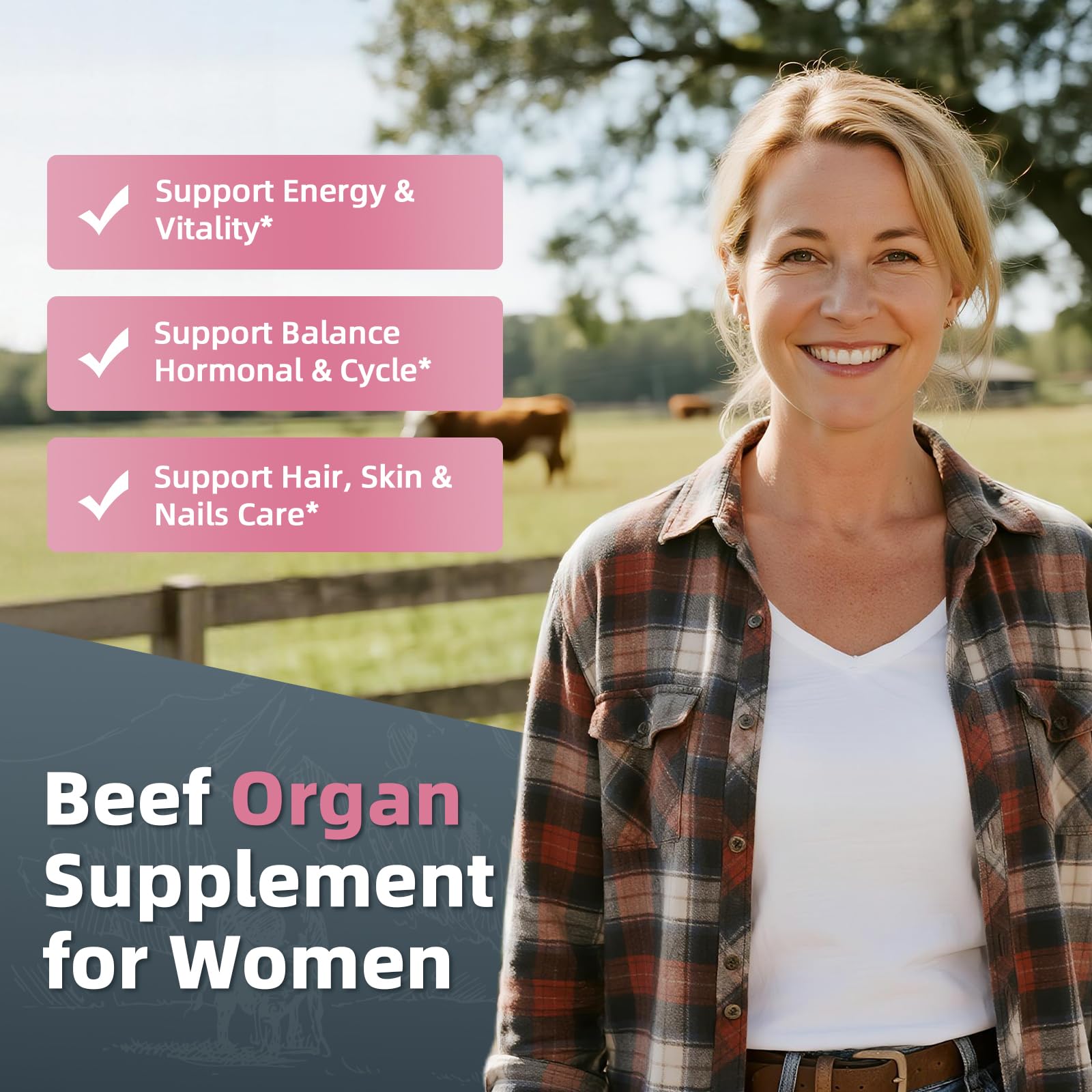 Alliwise beef uterus image illustrating hormonal balance support and cycle comfort