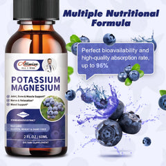 Alliwise potassium magnesium drops pipette showing precise dosing for steady intake