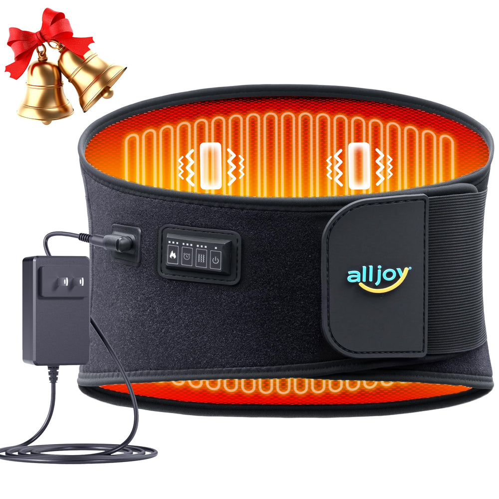 ALLJOY 67inch heating pad back massager, extended coverage for full back support.