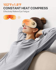 ALLJOY Eye Massager uses air massage to improve eye circulation and comfort.