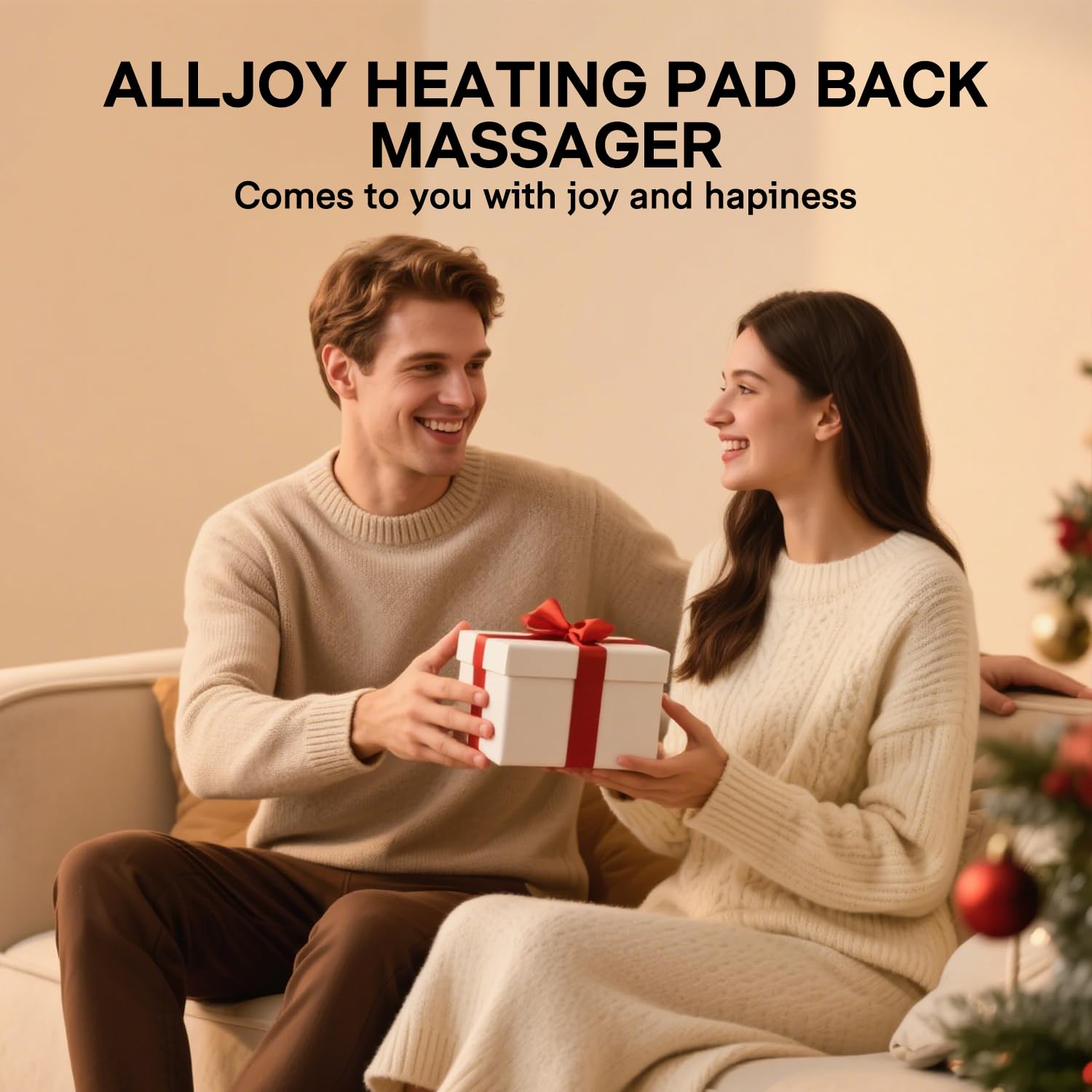 ALLJOY back massager with heating pad is FSA/HSA eligible for flexible spending.