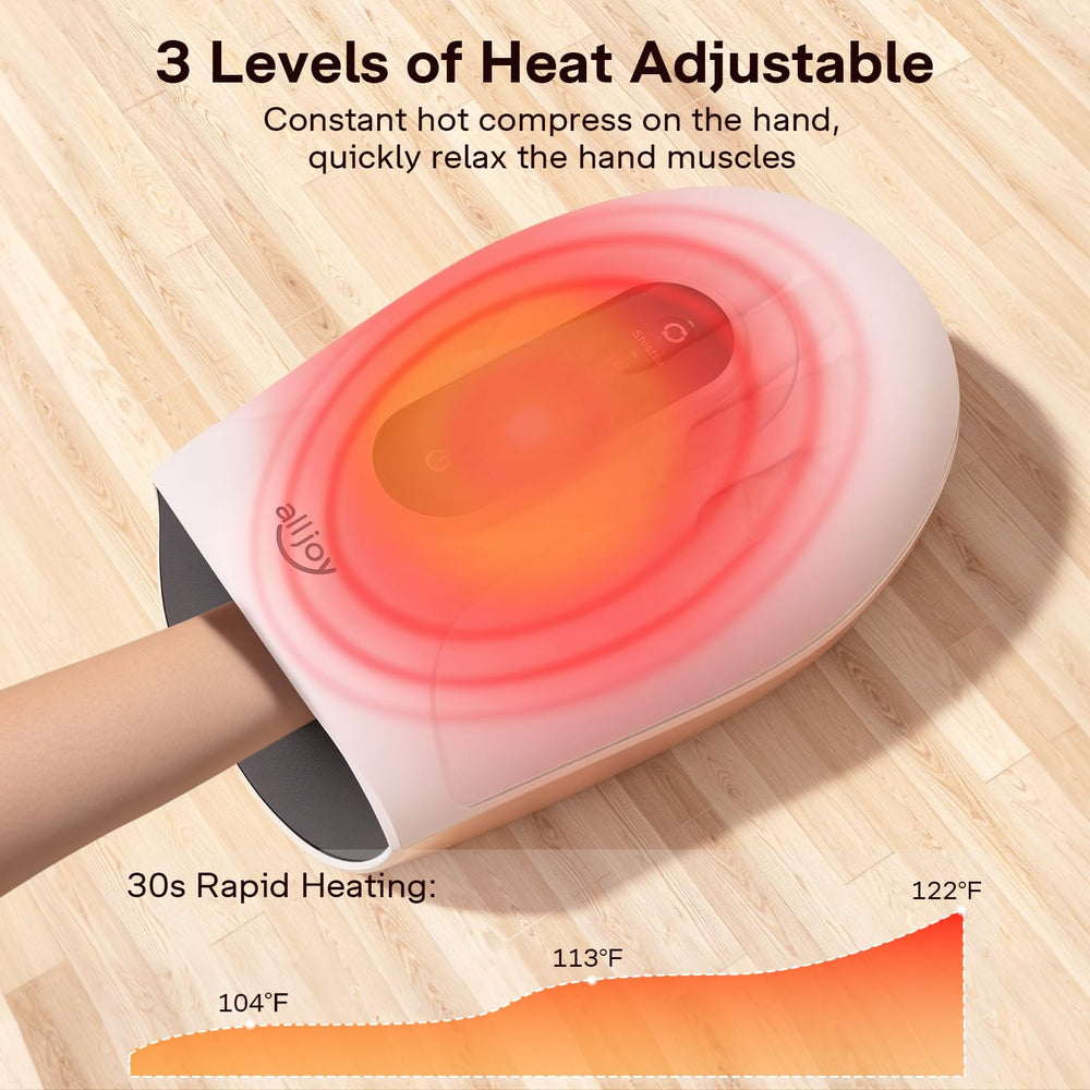 Three massage modes with two shiatsu levels customize relief.