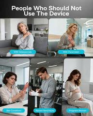 ALLJOY Hand Massager display of 6 modes enables personalized relief sessions