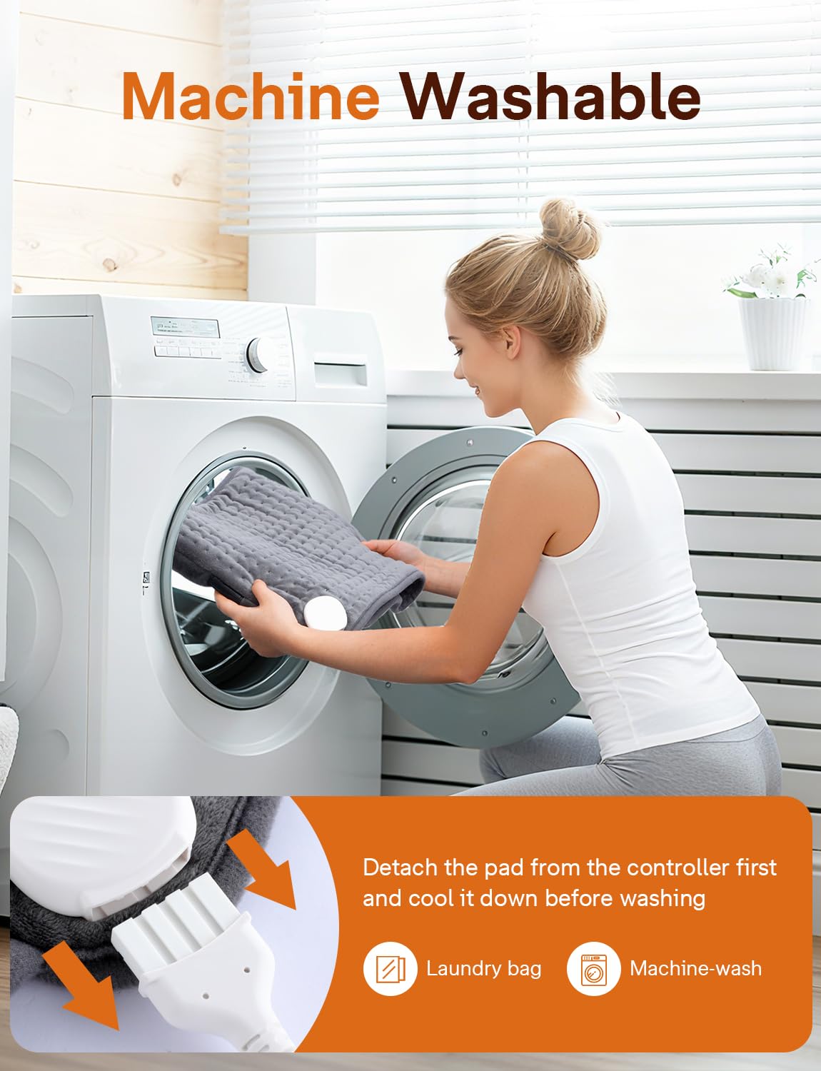 ALLJOY ultra-soft plush fabric stays comfortable over long use.