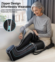 ALLJOY massager showing heat levels and massage modes for comfort