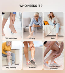ALLJOY leg massager memory function recalls last settings.