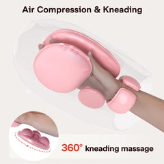 ALLJOY massager controls panel with adjustable heat and intensity