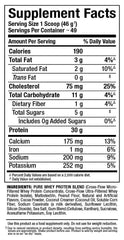 ALLMAX ALLWHEY Chocolate Peanut Butter nutty aroma shown.