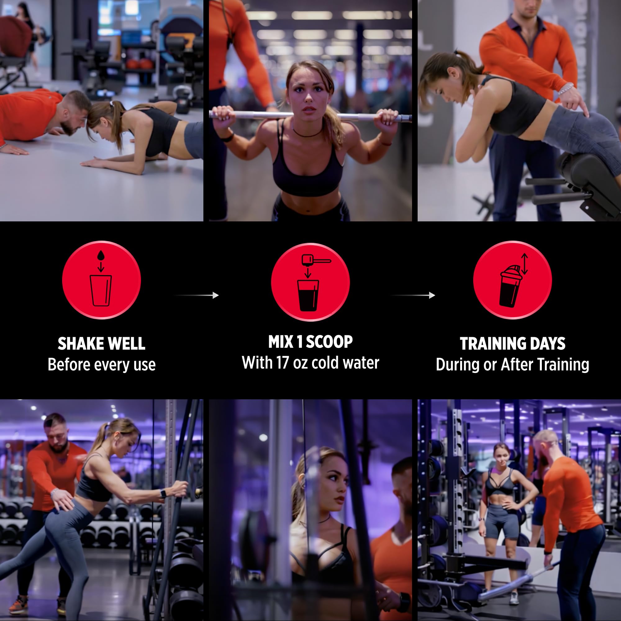 ALLMAX AMINOCORE natural caffeine boosts clean energy during workouts.