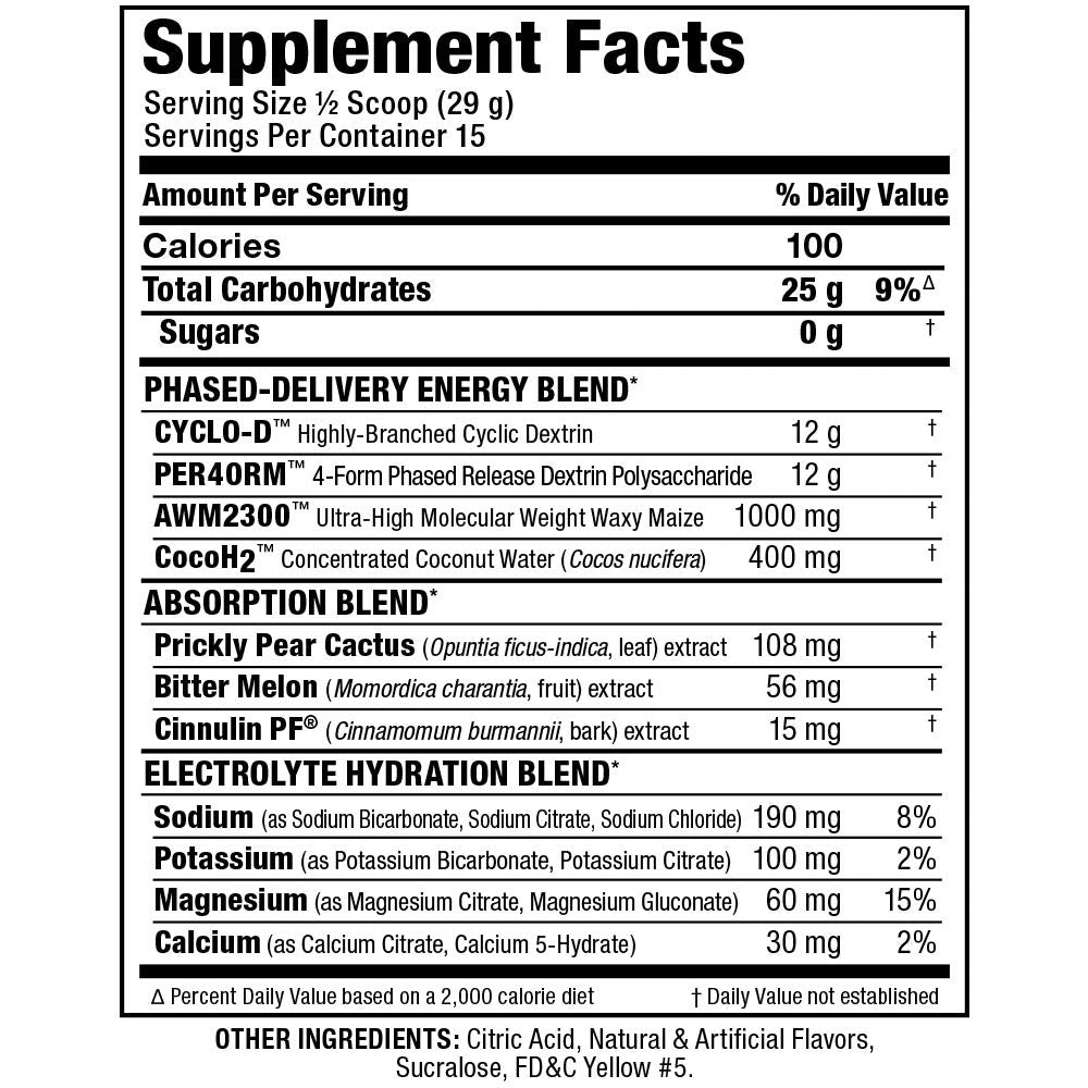 ALLMAX Carbion+ zero sugar badge on container