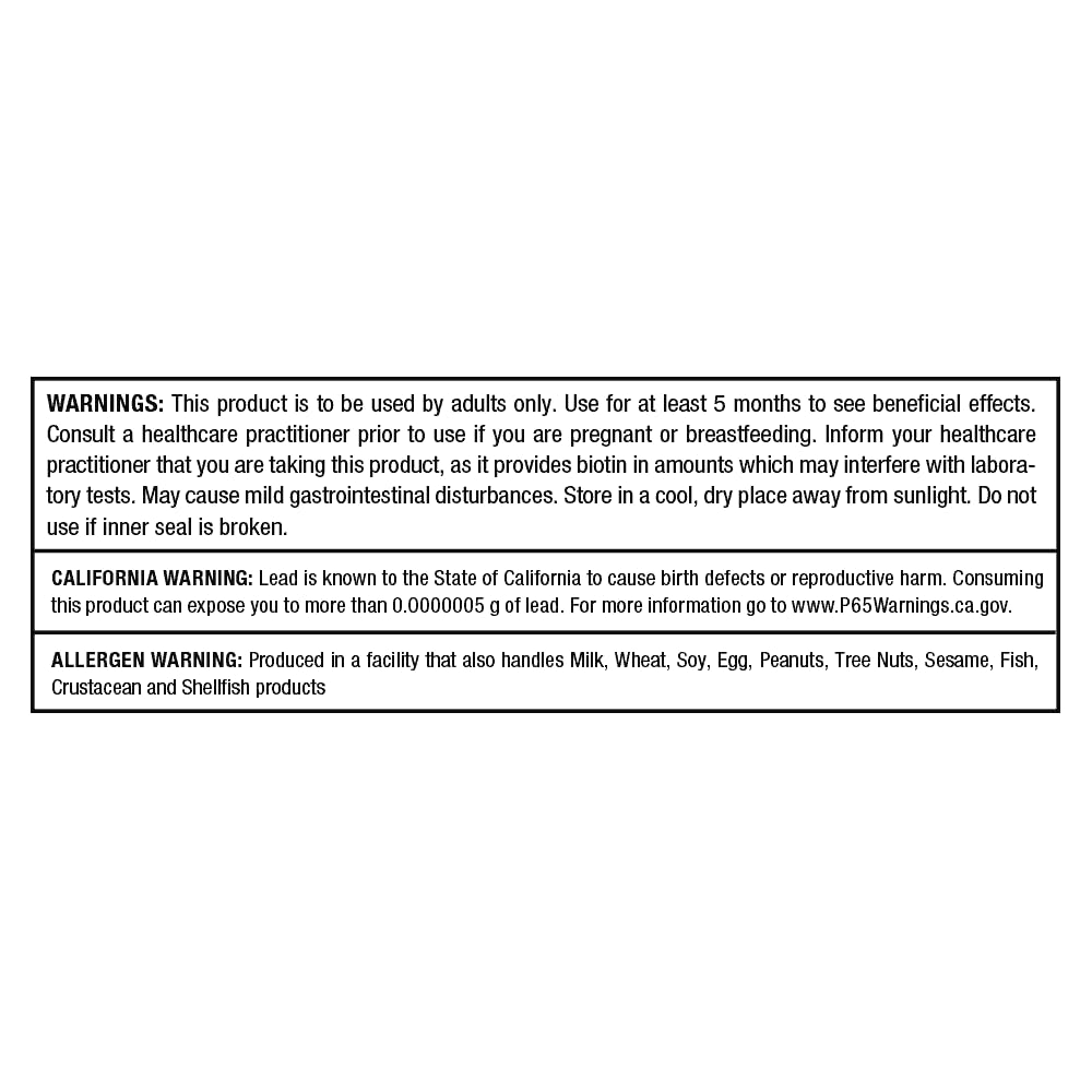Allmax Collagen Powder nutrition panel highlighting grass-fed sourcing.