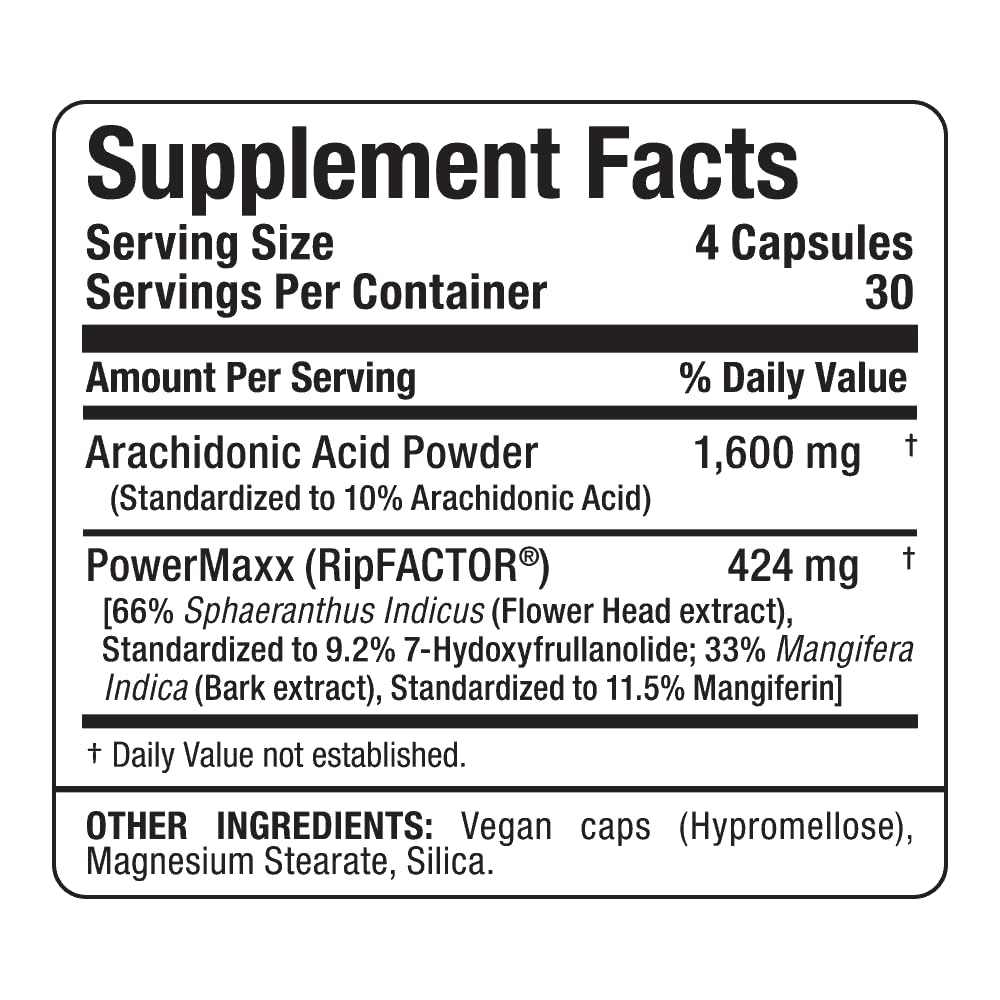 ARA+ capsules displayed on a table ready for a pre-workout routine.