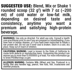 AllMAX Gold ALLWHEY chocolate being poured with milk for a smooth shake
