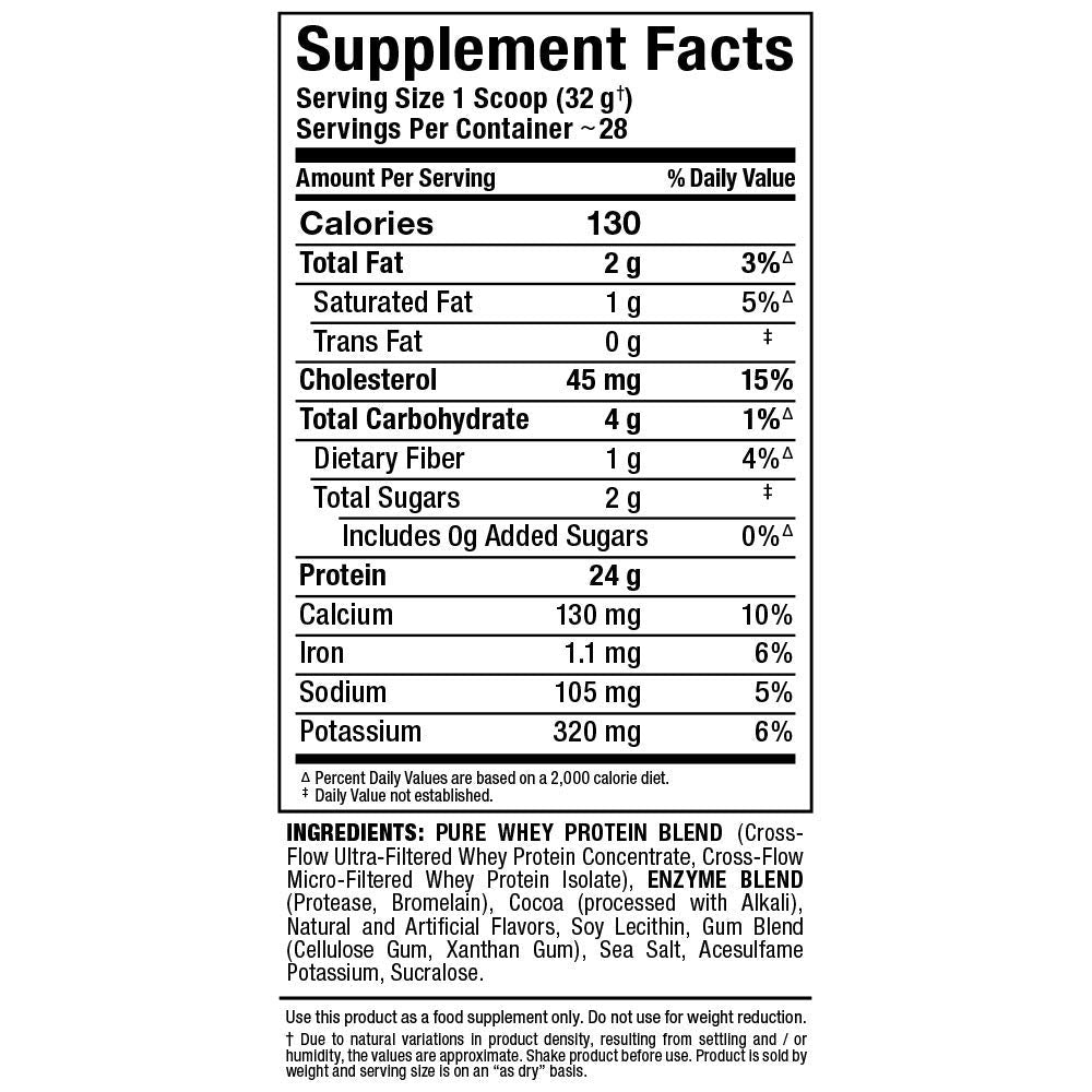 AllMAX Gold ALLWHEY mixer bottle with prepared chocolate shake ready to drink