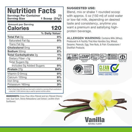 ALLMAX ISONATURAL scoop-lock feature at top, ensuring quick, mess-free scooping.