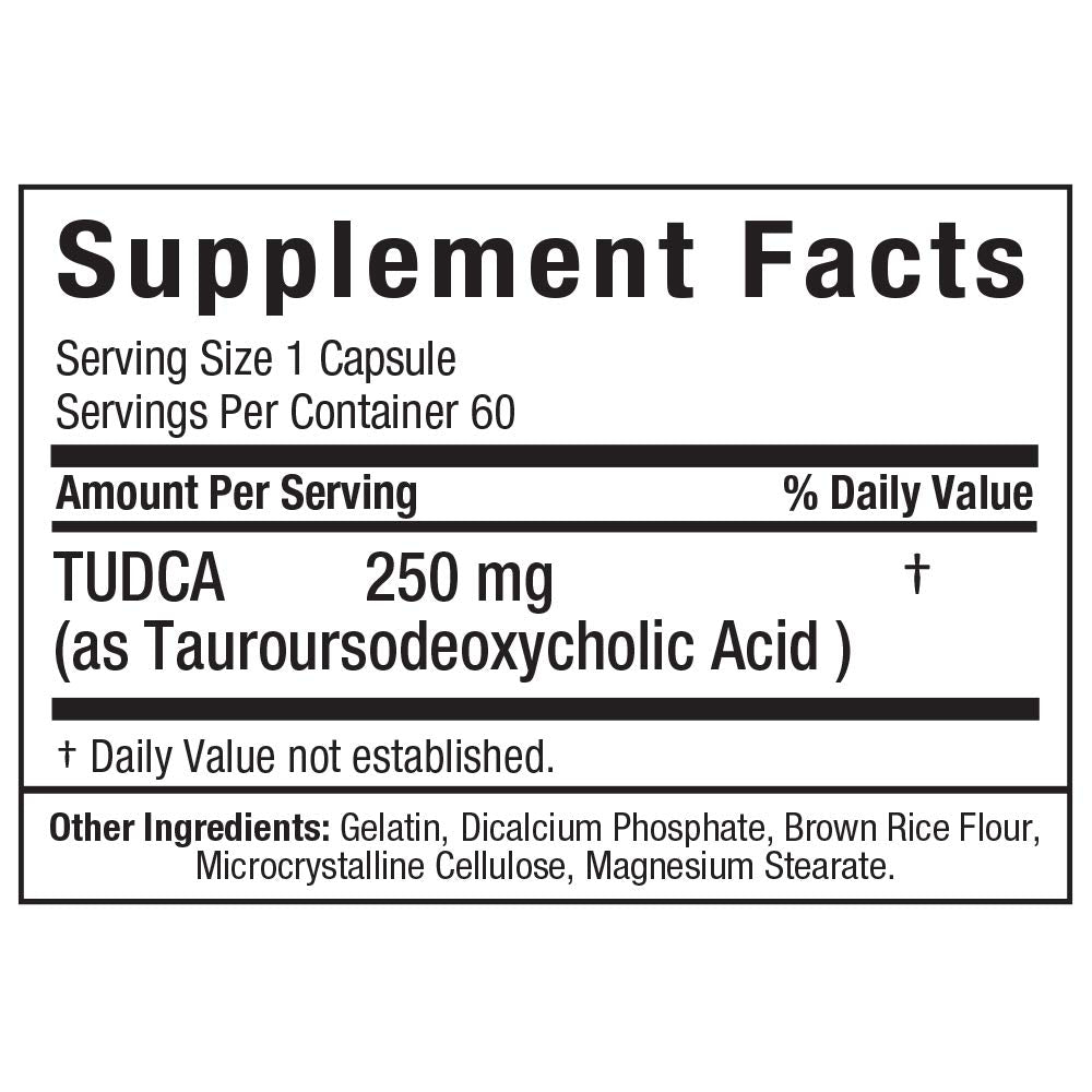 Allmax TUDCA+ box on kitchen counter suggesting a simple daily routine.