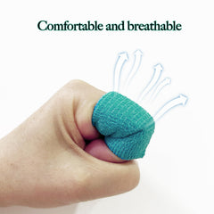 Allruyee skin-safe non-residue bandage feels comfortable with no sticky residue.