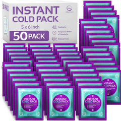 AllSett Health bulk instant ice packs activate by squeezing for fast cold relief.