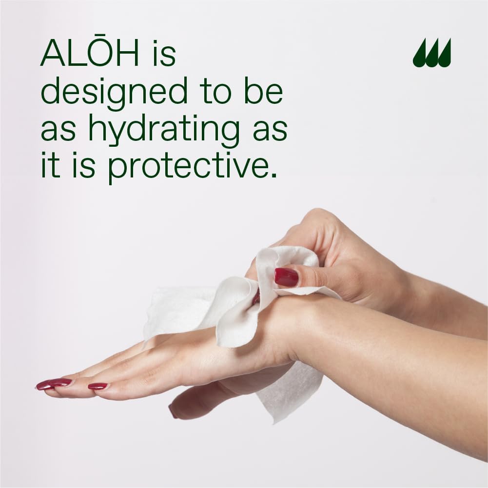 ALO Skin Softening Hand Wipes deliver citrus cleansing for busy days.