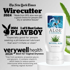 Aloe Cadabra multi-use solution ideal for daily moisturization and menopausal support