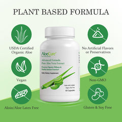 AloeCure acemannan rich formula supports overall wellness and digestion.