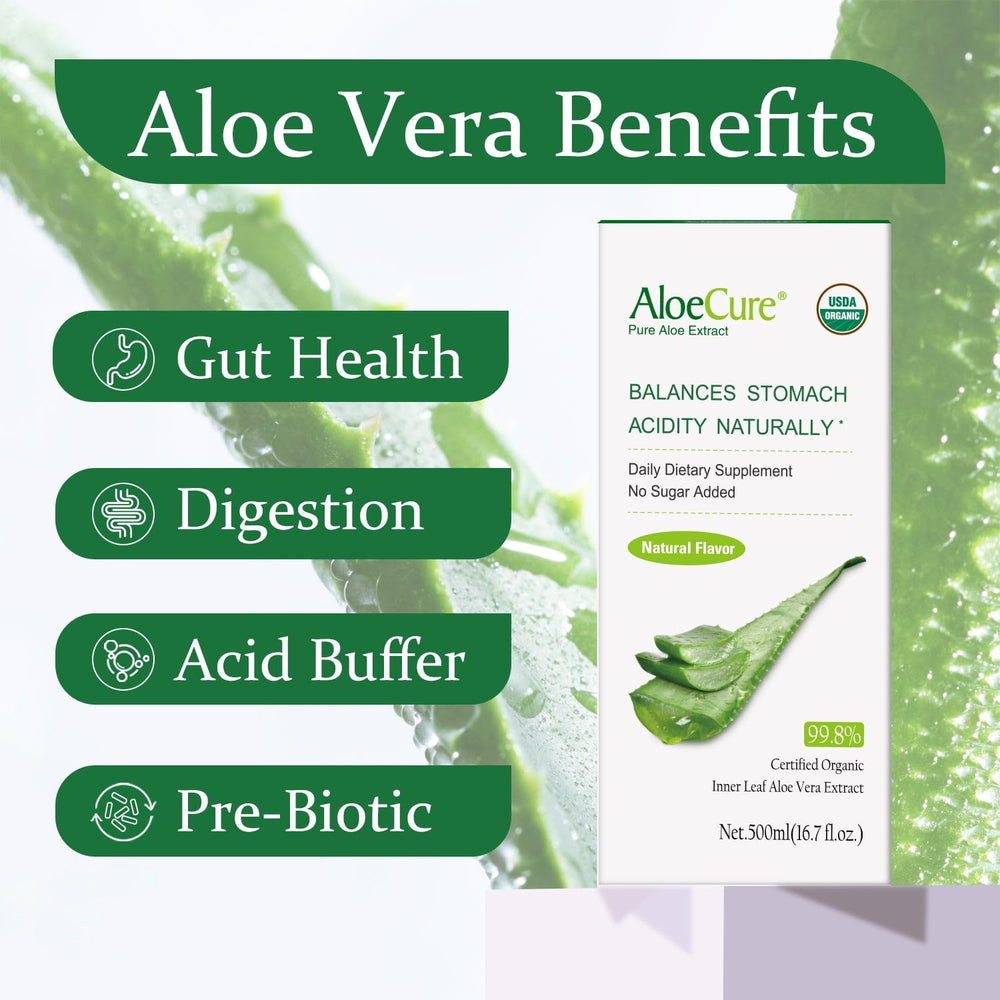 AloeCure bottle-pour captures smooth texture for convenient daytime use.