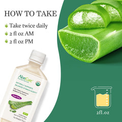 AloeCure label notes immune support and hydration.