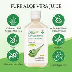 Low-temperature processing behind AloeCure's purity.