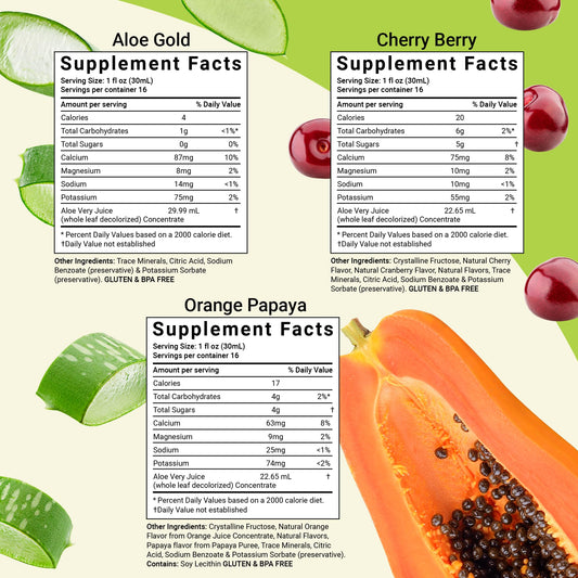 Aloe Life Cherry Berry pour image highlighting flavorful, convenient wellness sip.