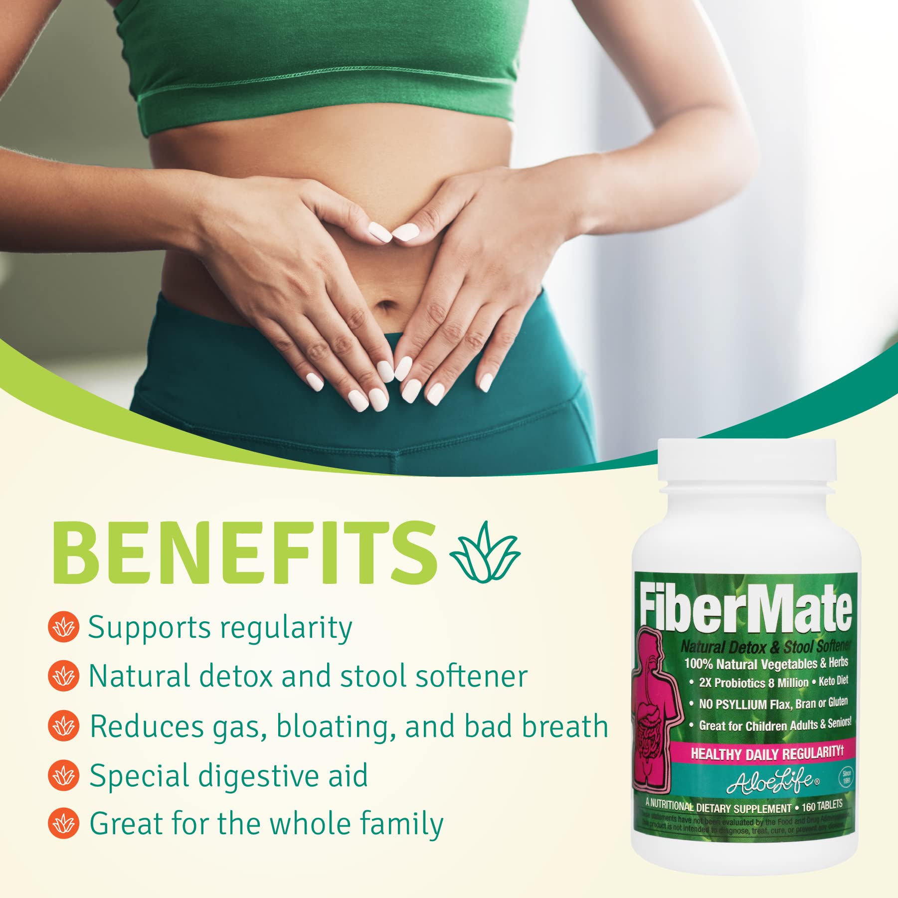 Aloe Life FiberMate vegetable-herb blend emphasizes nutrient-rich greens.