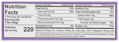 ALOHA chocolate fudge brownie bar visual: non-GMO and dairy-free, ideal post-workout.