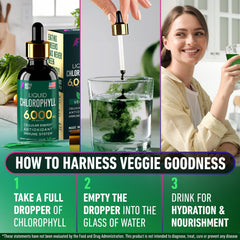 Alpha Flow Chlorophyll Drops two-pack packaging offers extended supply for routine use.