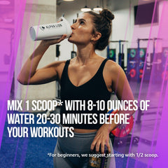 ALPHA LION athlete performing high-intensity workout scene