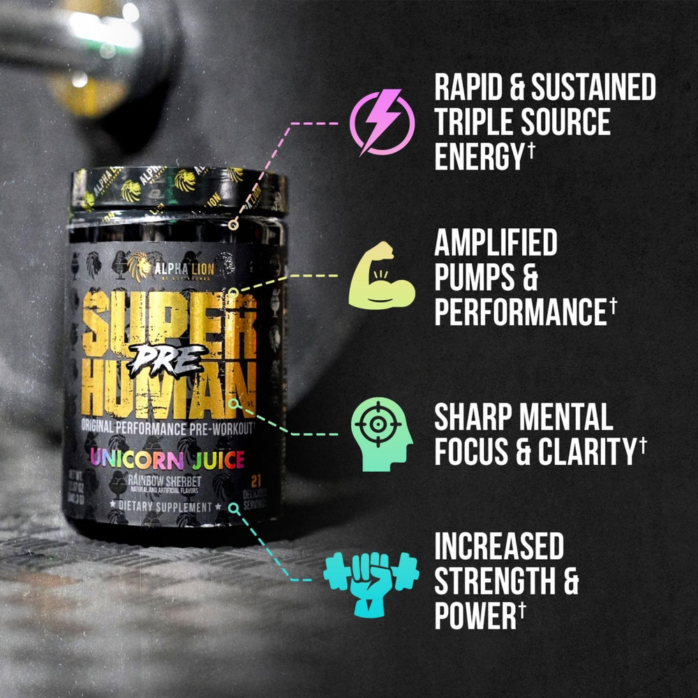 ALPHA LION bottle cap and label close-up on premium packaging