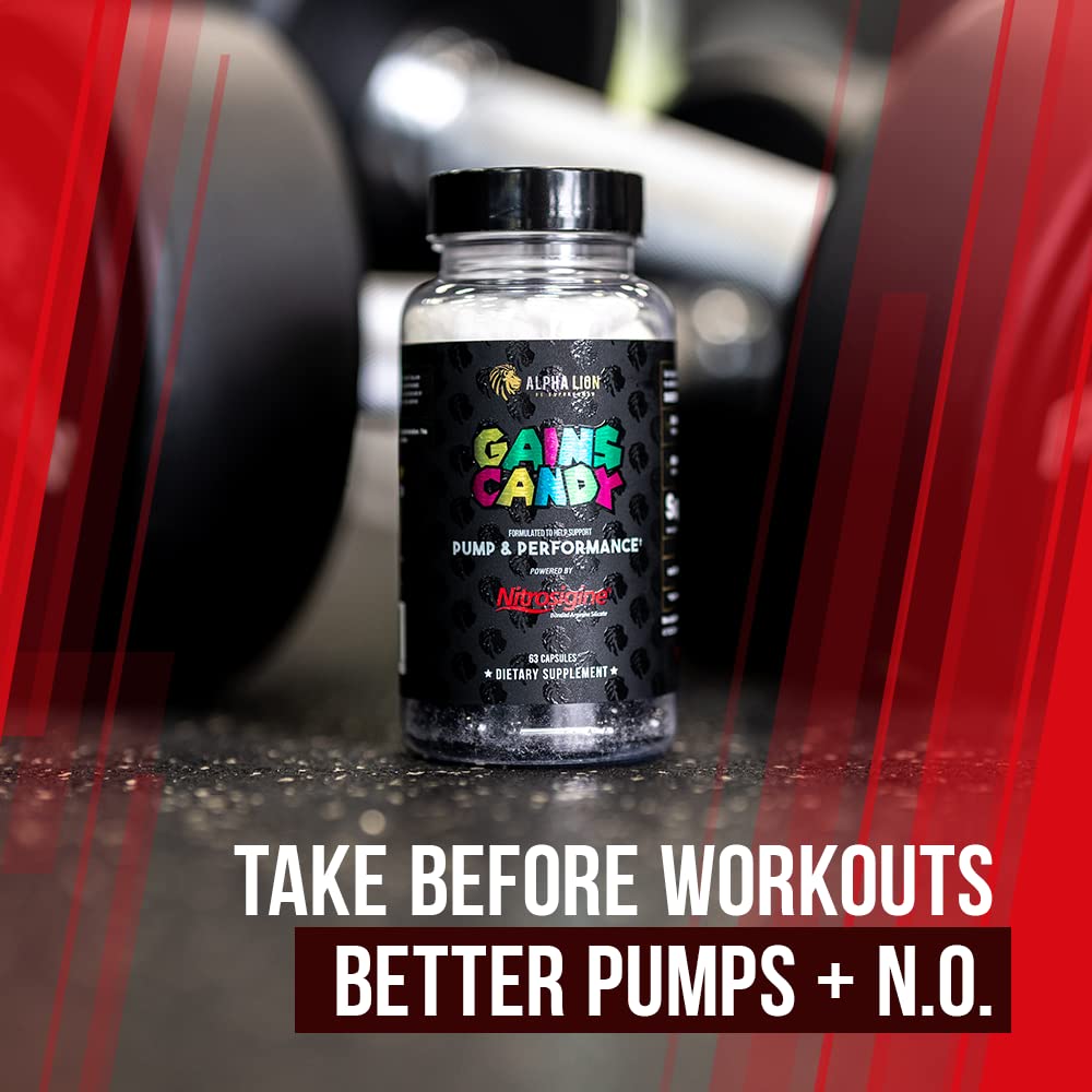ALPHA LION Gains Candy packaging features easy-to-take capsules