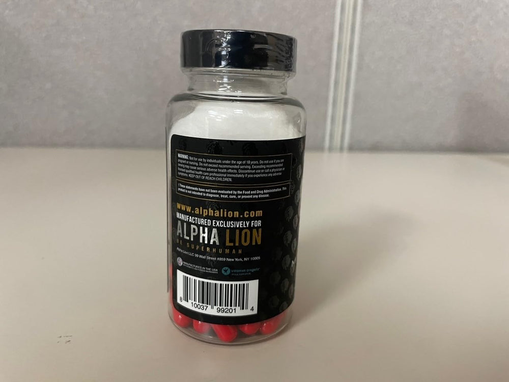 Gains Candy bottle among workout essentials.